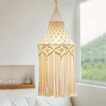 Macrame Pendant Lighting Manufacturer - OEM Bohemian Woven Tapestry Boho Lamp
