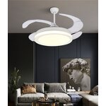 Remote Ceiling Fan Factory - OEM Modern 42 Inch 3 Blade LED Light
