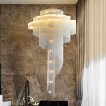 Rotating Tassel Chandelier Factory - OEM New Creative Wedding Hotel Decorative