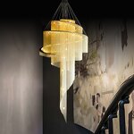 Rotating Tassel Chandelier Factory - OEM New Creative Wedding Hotel Decorative