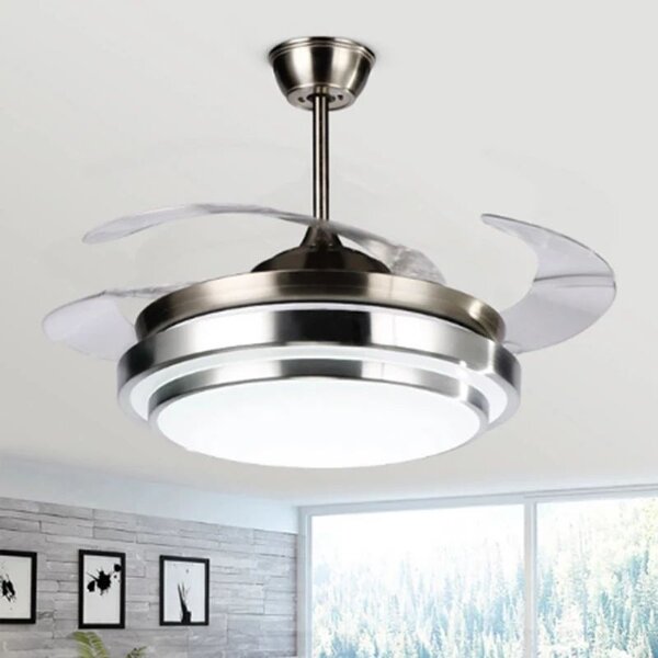 Foldable Ceiling Fan Manufacturer - OEM Hot Sale Indoor Retractable Blade