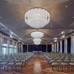 Ceiling Chandelier Manufacturer - OEM Wedding Circle Design Villa Lighting