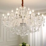 Glass Chandelier Factory - OEM Wedding European Crystal Luxury Living Room