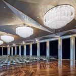 Ceiling Chandelier Manufacturer - OEM Wedding Circle Design Villa Lighting