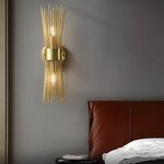 Brass Wall Sconce Factory - OEM Hardwired Retro Design Lobby Wall Light
