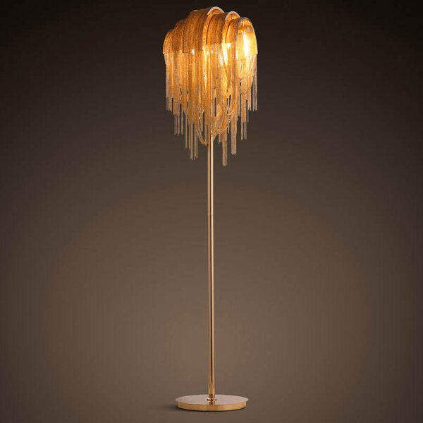Tassel Floor Lamp Manufacturer - OEM Modern Luxury Bedroom Living Room LED