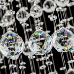 K9 Crystal Chandelier Factory - OEM Luxury Stairs Modern Flush Mount Beads