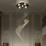 Crystal Ball Chandelier Manufacturer - OEM Hotel Mall Lobby Staircase Lighting