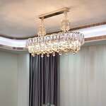 Gold Crystal Chandelier Manufacturer - OEM Factory Price Modern Living Room