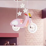 Bicycle Pendant Light Manufacturer - OEM Cartoon Cute Motorcycle Children's Ceiling