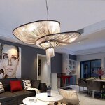 Tassel Chandelier Factory - OEM Customization Modern Spiral Snails Artistic