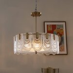 Frosted Glass Pendant Light Factory - OEM European Vintage Round Loft Design