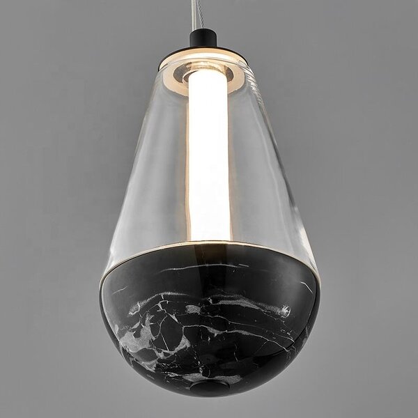 Glass Pendant Light Manufacturer - OEM Minimalist Wall Background Lamp