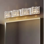 Crystal Vanity Light Manufacturer - OEM Bathroom Fancy Sconce LED Wall Lamp