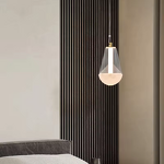 Glass Pendant Light Manufacturer - OEM Minimalist Wall Background Lamp