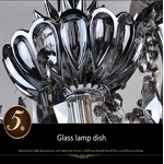 Gray Chandelier Manufacturer - OEM European 24 Bulb Crystal Candle Lighting