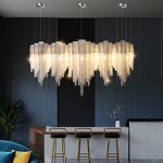 Fringe Pendant Light Factory - OEM Dining Room Villa Decorative Tassel Chain