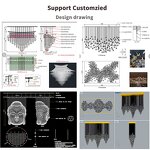 Crystal Chandelier Factory - OEM Custom Large Project Villa Lighting