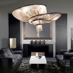 Tassel Chandelier Factory - OEM Customization Modern Spiral Snails Artistic