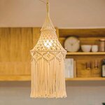Macrame Pendant Lighting Manufacturer - OEM Bohemian Woven Tapestry Boho Lamp