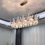 Smoke Grey Chandelier Factory - OEM Circle Living Room Modern Luxury Crystal