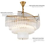 Crystal Glass Chandelier Manufacturer - OEM Modern Luxury Hotel Creative Lighting