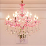 Colored Raindrop Chandelier Manufacturer - OEM Cafe KTV Club Glass Beads Design