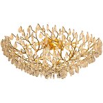 Gold Chandelier Manufacturer - OEM Vintage Hotel Brass Branches Crystal