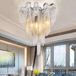Aluminum Chain Chandelier Manufacturer - OEM Tassel Ceiling Nordic Luxury Hanging