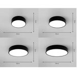 Acrylic Ceiling Light Manufacturer - OEM Modern Surface Mounted Ultra Thin Round