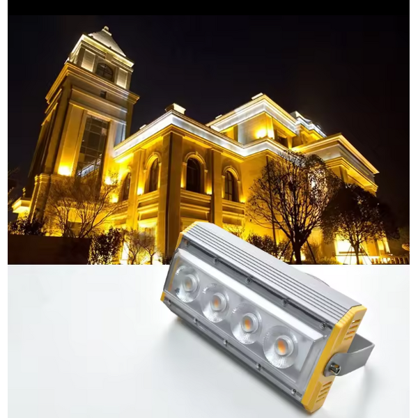 Solar Flood Light Factory - OEM Outdoor Waterproof IP67 Cob Commercial Aluminum