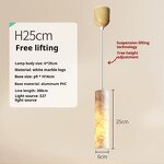 Alabaster Pendant Light Manufacturer - OEM Height Adjustable Nordic Chandelier