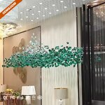 Crystal Chandelier Factory - OEM Custom Color Stones Drop Project Lighting