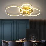 Circle Ceiling Light Factory - OEM Decorative Lustre Dimmable Gold LED