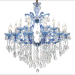 Colored Raindrop Chandelier Manufacturer - OEM Cafe KTV Club Glass Beads Design