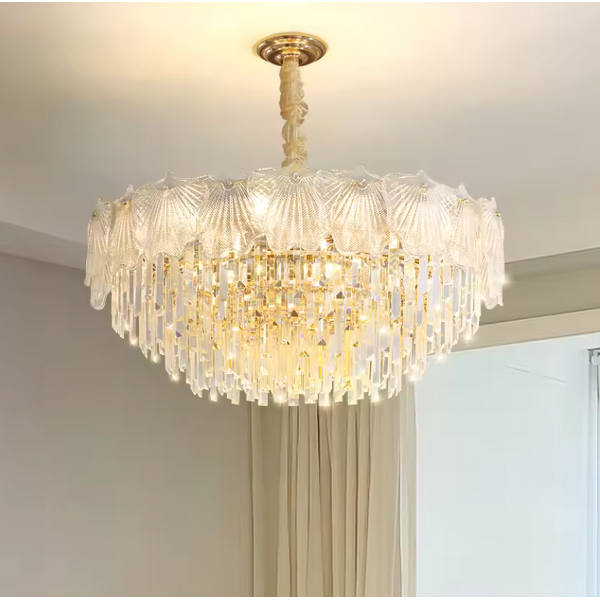 Feather Chandelier Manufacturer - OEM Trending French Vintage Glass Ceiling