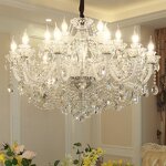 Glass Chandelier Factory - OEM Wedding European Crystal Luxury Living Room