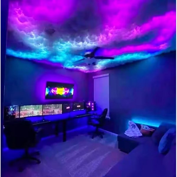 RGB Cloud Light Supplier - OEM APP Control DIY Thunder Light