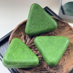私人标签有机天然草药成分保湿滋养手工固体七绿发皂敏感皮肤