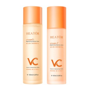 Face Care SKincare Product Moisturizing Radiant Vitamin C Lotion Toner Set Face Kit