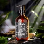 OKADY 500ml Ginger Arborvitae Leaf Brightening Oil-control Hair-Loss Prevention Hair-Repairing Shampoo