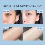 保湿轻量面霜，具有广谱UVA和UVB防护，每日面部和身体防晒SPF50