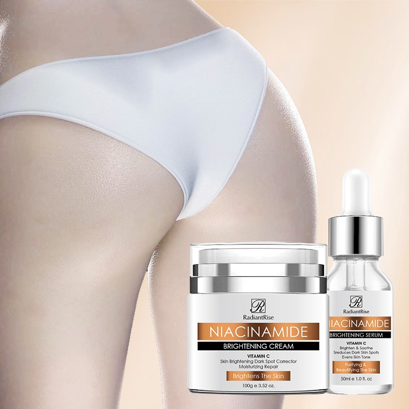 Female Body Private Part Whitening Cream Intensive Bleaching Breast Underarm Whitening Serum Cream for Sensitive Areas