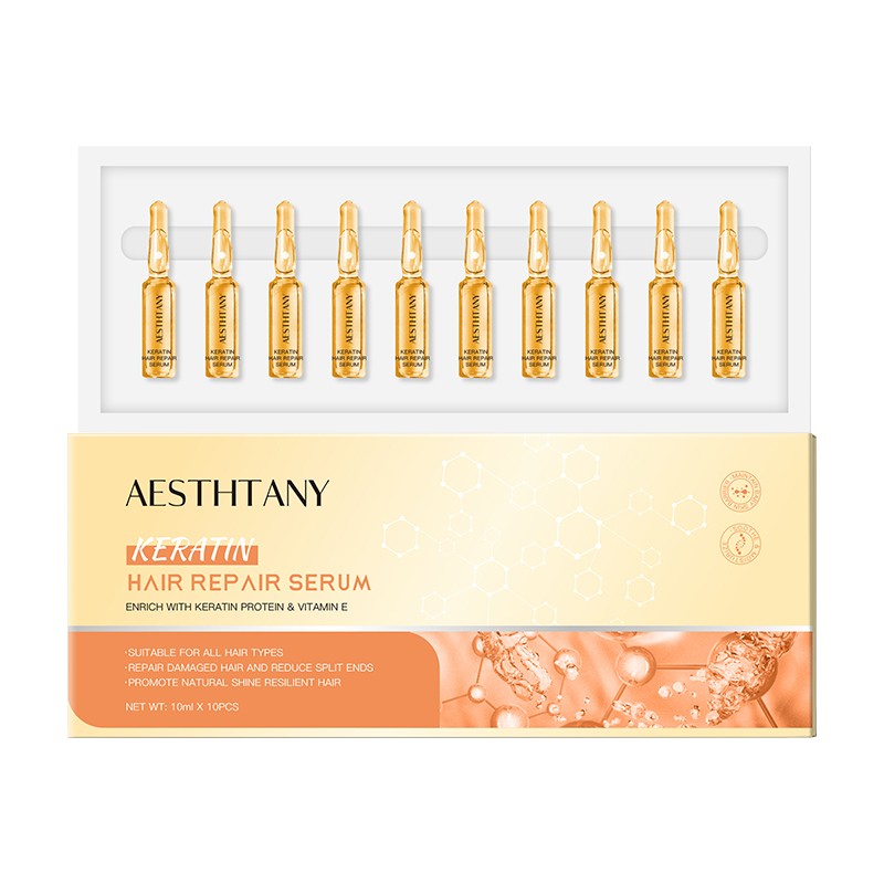 Hair Care Supplier Vitamins Antioxidants Proteins Plant Extracts Moisturizing Hair Repair Serum