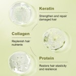 Deep Conditioner 100% Organic Hair Care Mask Color-Protection Treatment Dry Damaged Hair Mask