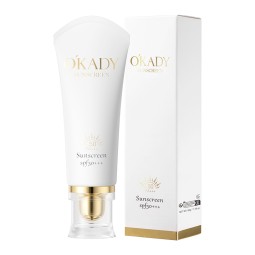 OKADY 50g SPF50+++清洁无面油广谱UVA UVB防晒防晒霜