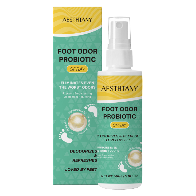 Natural Probiotic Foot Spray Fresh and Comfortable Relief Foot Odor Probiotic Spray