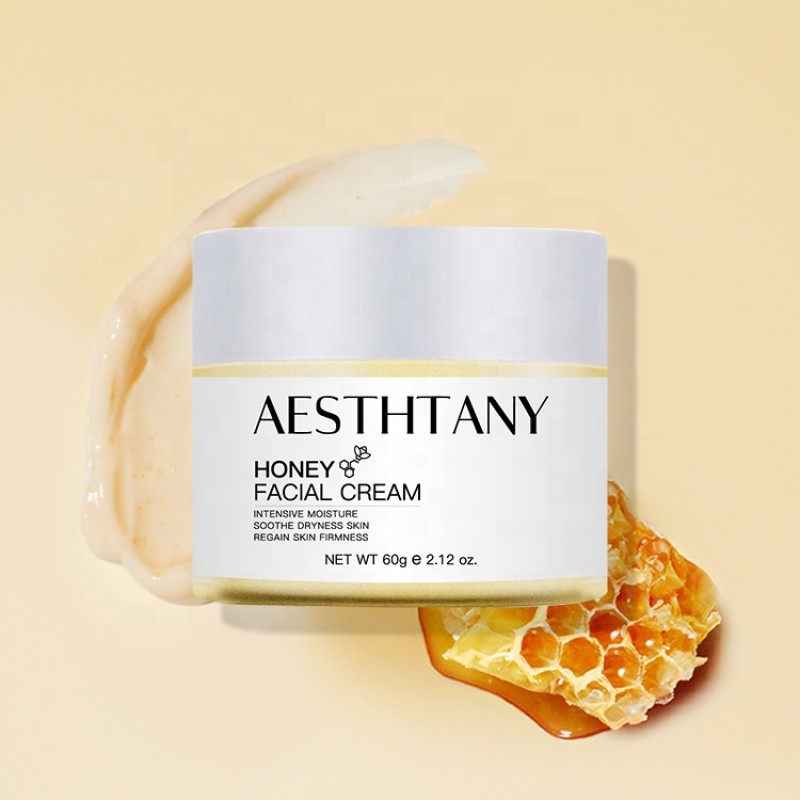 Private Label Korean Professional Skincare Moisturizer All Base Natural Honey Cream for Face