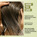 Deep Conditioner 100% Organic Hair Care Mask Color-Protection Treatment Dry Damaged Hair Mask