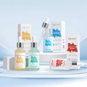 OKADY Face Care Vegan Anti-aging Face Serum Niacinamide Salicylic Acid Hyaluronic Acid Natural Hydrating Brightening Serum